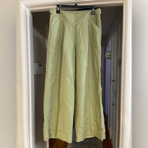 Soft Surroundings Linen Trousers EUC